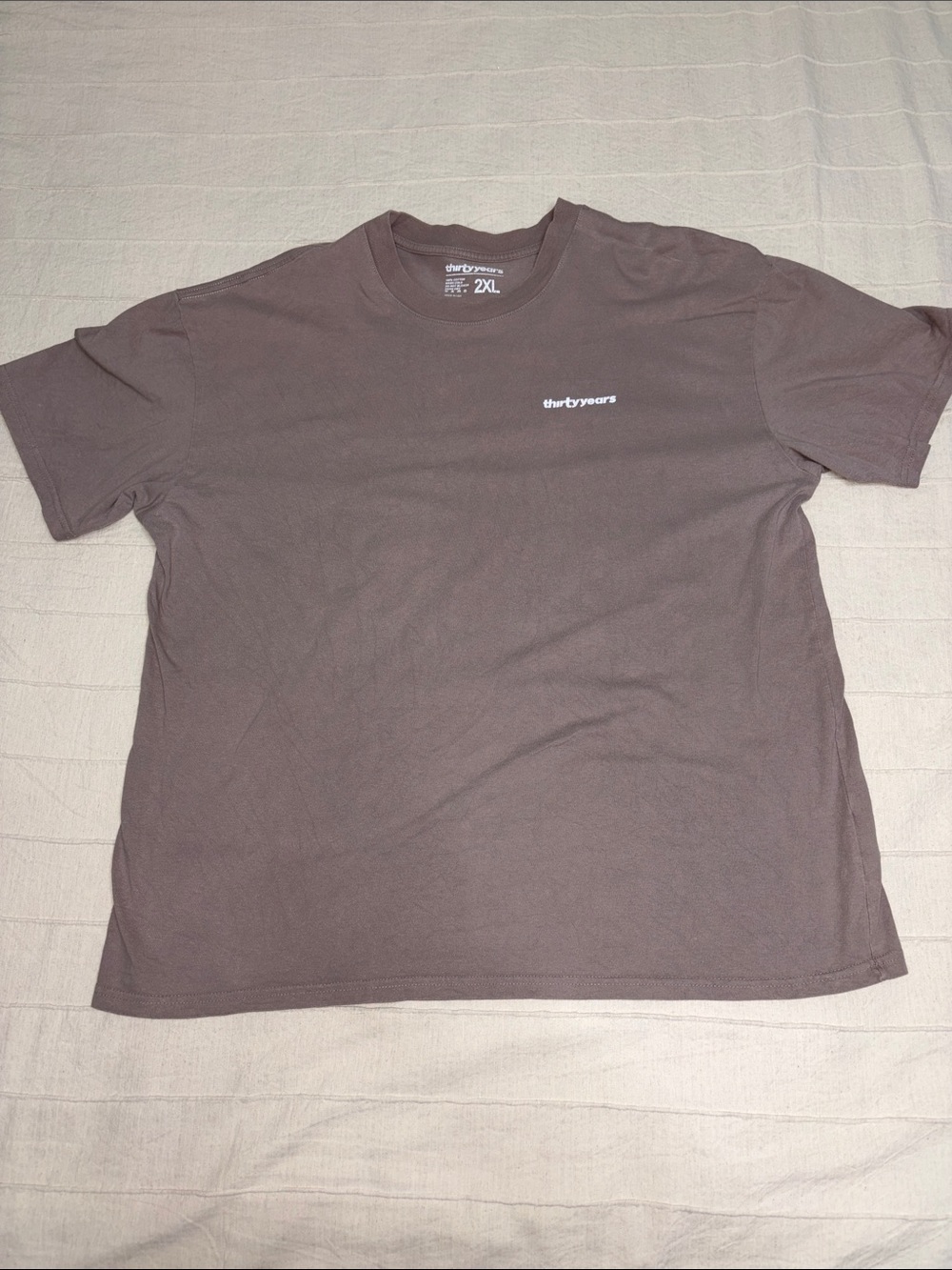 Thirtyyears Crew Neck T‑Shirt in Grey?